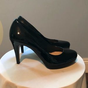 Classic Black Patent Leather 3.5” Heels